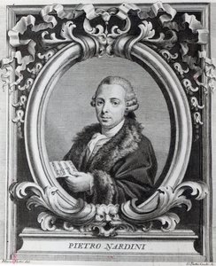 Pietro Nardini, gegraveerd door G. Batta Cechi door Italian School